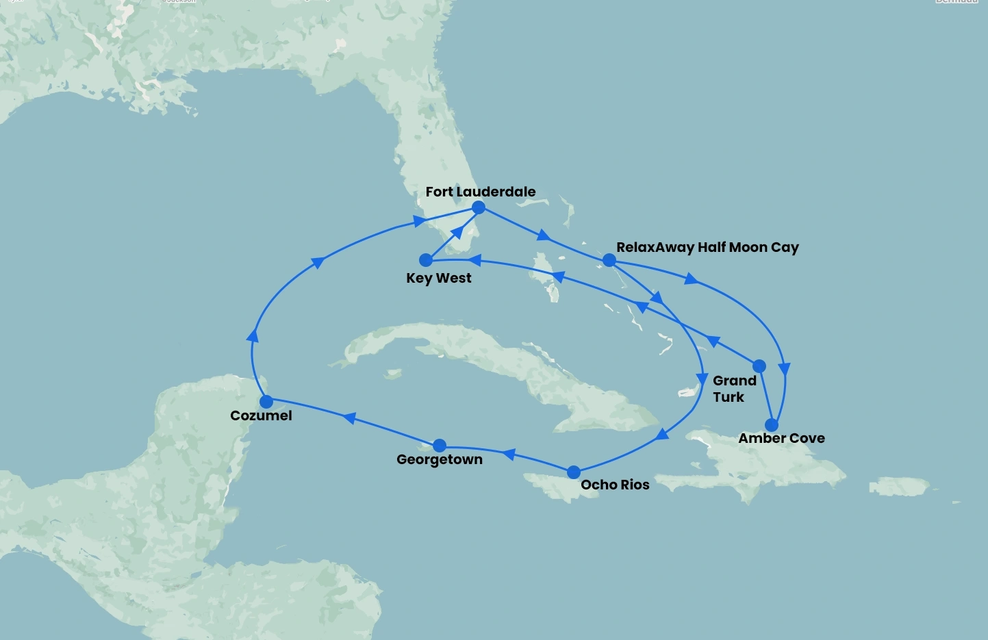 14 Nts Caribbean onboard Eurodam